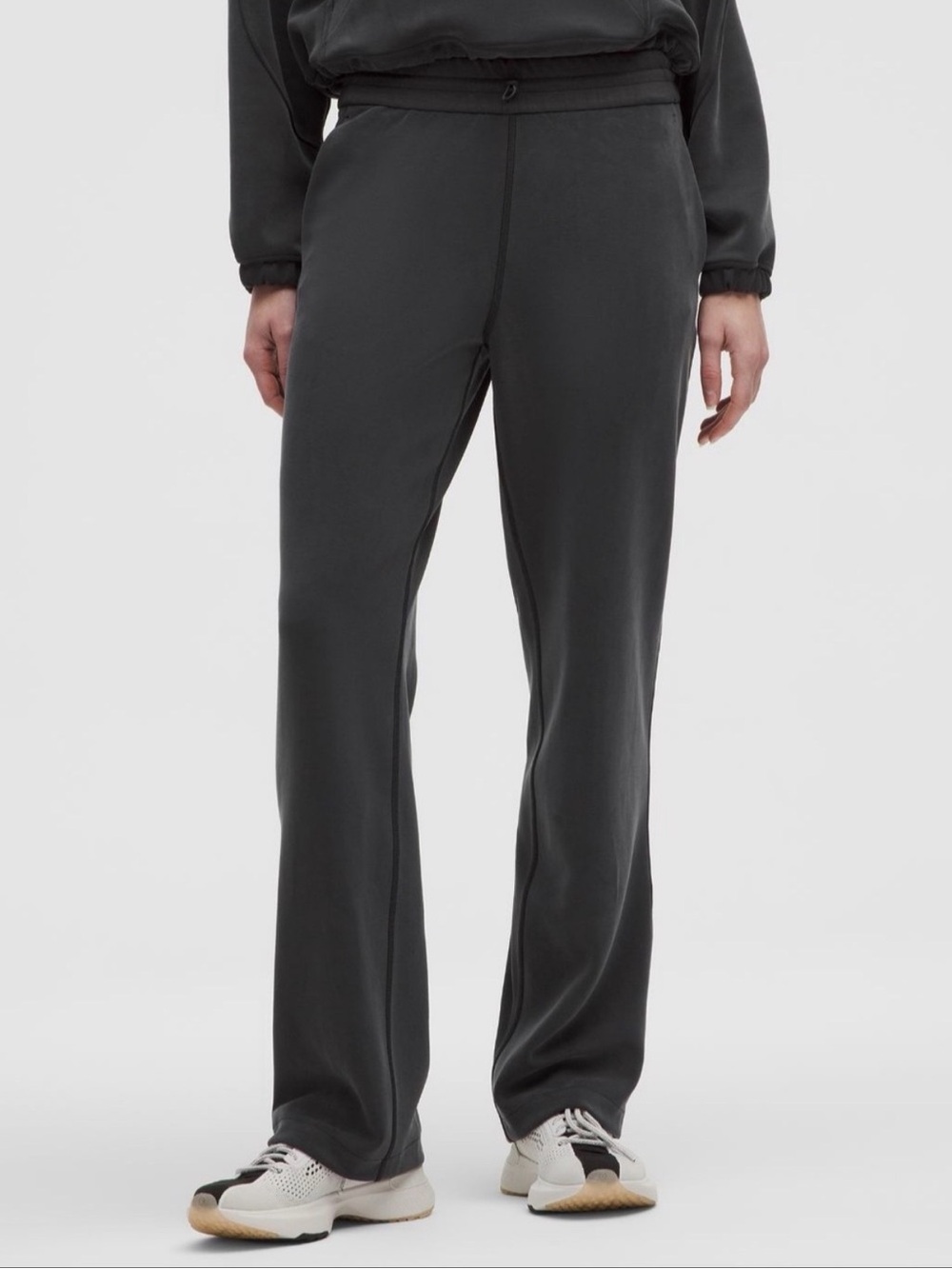 lululemon athletica softstream Black Wide-Leg Pants